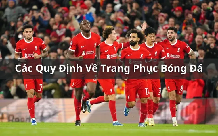 Những Quy Định Về Trang Phục Bóng Đá Chuyên Nghiệp Cần Biết